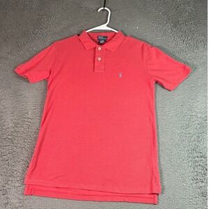 Polo Ralph Lauren Polo‎ Shirt Classic Fit Red Pony Logo Kids Size L(16/18)